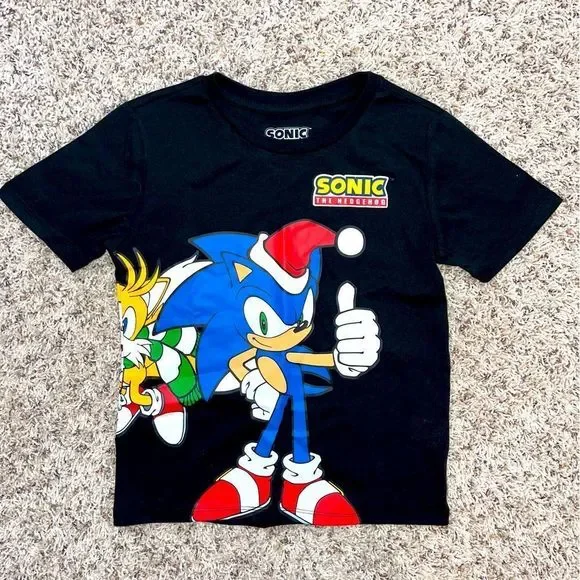 Sonic the sales hedgehog shirt 5t